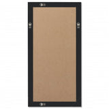 NNEVL Wall Mirror Baroque Style 100x50 cm Silver