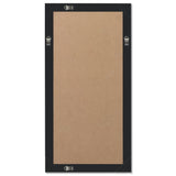 NNEVL Wall Mirror Baroque Style 100x50 cm Black