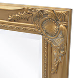 NNEVL Wall Mirror Baroque Style 120x60 cm Gold