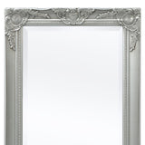 NNEVL Wall Mirror Baroque Style 120x60 cm Silver