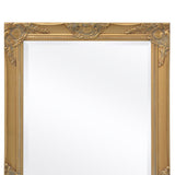 NNEVL Wall Mirror Baroque Style 140x50 cm Gold