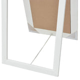 NNEVL Free-Standing Mirror Baroque Style 160x40 cm White