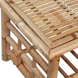 NNEVL Coffee Table Bamboo 90x50x45 cm