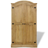 NNEVL Wardrobe Mexican Pine Corona Range 2 Doors
