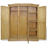 NNEVL Wardrobe Mexican Pine Corona Range 3 Doors