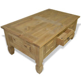 NNEVL Coffee Table Mexican Pine Corona Range 100x60x45 cm