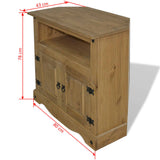 NNEVL Console Table Mexican Pine Corona Range 80x43x78 cm