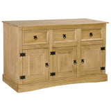 NNEVL Sideboard Solid Mexican Pinewood Corona Range 132x43x78 cm