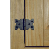 NNEVL Sideboard Solid Mexican Pinewood Corona Range 132x43x78 cm