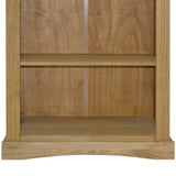 NNEVL 4-Tier Bookcase Mexican Pine Corona Range 81x29x150 cm