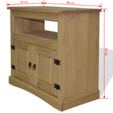 NNEVL TV Cabinet Mexican Pine Corona Range 80x43x78 cm