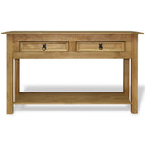 NNEVL Console Table Mexican Pine Corona Range 90x34.5x73 cm