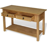 NNEVL Console Table Mexican Pine Corona Range 90x34.5x73 cm