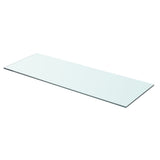 NNEVL Shelf Panel Glass Clear 70x25 cm
