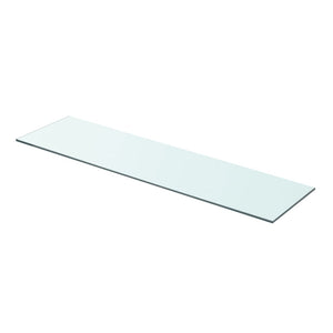 NNEVL Shelf Panel Glass Clear 80x20 cm