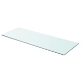 NNEVL Shelf Panel Glass Clear 80x30 cm