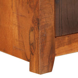 NNEVL Nightstand Solid Acacia Reclaimed Wood
