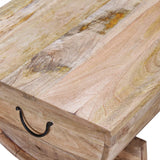 NNEVL Coffee Table Solid Mango Wood 88x50x40 cm