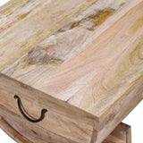 NNEVL Coffee Table Solid Mango Wood 88x50x40 cm