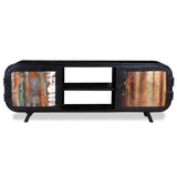 NNEVL TV Cabinet Reclaimed Wood 120x30x45 cm