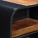 NNEVL TV Cabinet Reclaimed Wood 90x30x48 cm