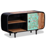 NNEVL TV Cabinet Reclaimed Wood 90x30x48 cm