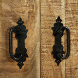 NNEVL Sideboard with 2 Drawers and 1 Cabinet Rough Mango Wood