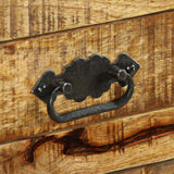 NNEVL Sideboard with 2 Drawers and 1 Cabinet Rough Mango Wood