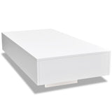 NNEVL Coffee Table High Gloss White
