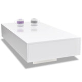 NNEVL Coffee Table High Gloss White
