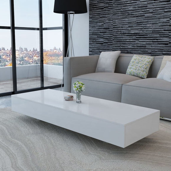 NNEVL Coffee Table High Gloss White