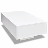 NNEVL Coffee Table High Gloss White