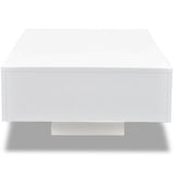 NNEVL Coffee Table High Gloss White