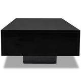 NNEVL Coffee Table High Gloss Black
