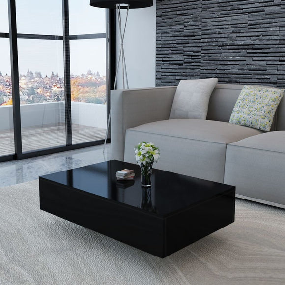 NNEVL Coffee Table High Gloss Black