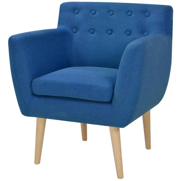 NNEVL Armchair Blue Fabric