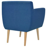 NNEVL Armchair Blue Fabric