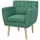 NNEVL Armchair Green Fabric