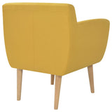 NNEVL Armchair Yellow Fabric