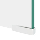 NNEVL TV Stand/Monitor Riser Glass Clear 120x30x13 cm