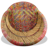 NNEVL Bamboo Chair with Chindi Details