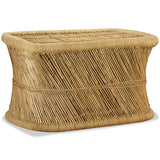 NNEVL Coffee Table Rectangular 78x50x45 cm Bamboo