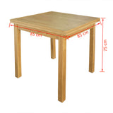 NNEVL Extendable Table Oak 170x85x75 cm