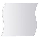 NNEVL Eight Piece Mirror Tiles Multi-Shape Glass