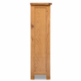 NNEVL 3-Tier Bookcase 70x22.5x82 cm Solid Oak Wood