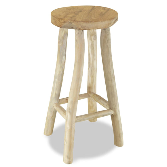 NNEVL Bar Stool Solid Teak Wood