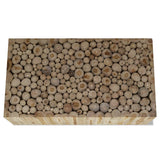 NNEVL Coffee Table Genuine Teak 90x50x30 cm