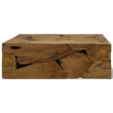 NNEVL Coffee Table 90x50x30 cm Genuine Teak Brown
