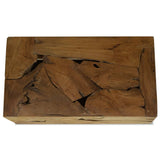 NNEVL Coffee Table 90x50x30 cm Genuine Teak Brown