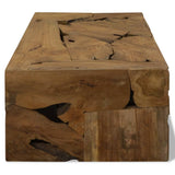 NNEVL Coffee Table 90x50x30 cm Genuine Teak Brown
